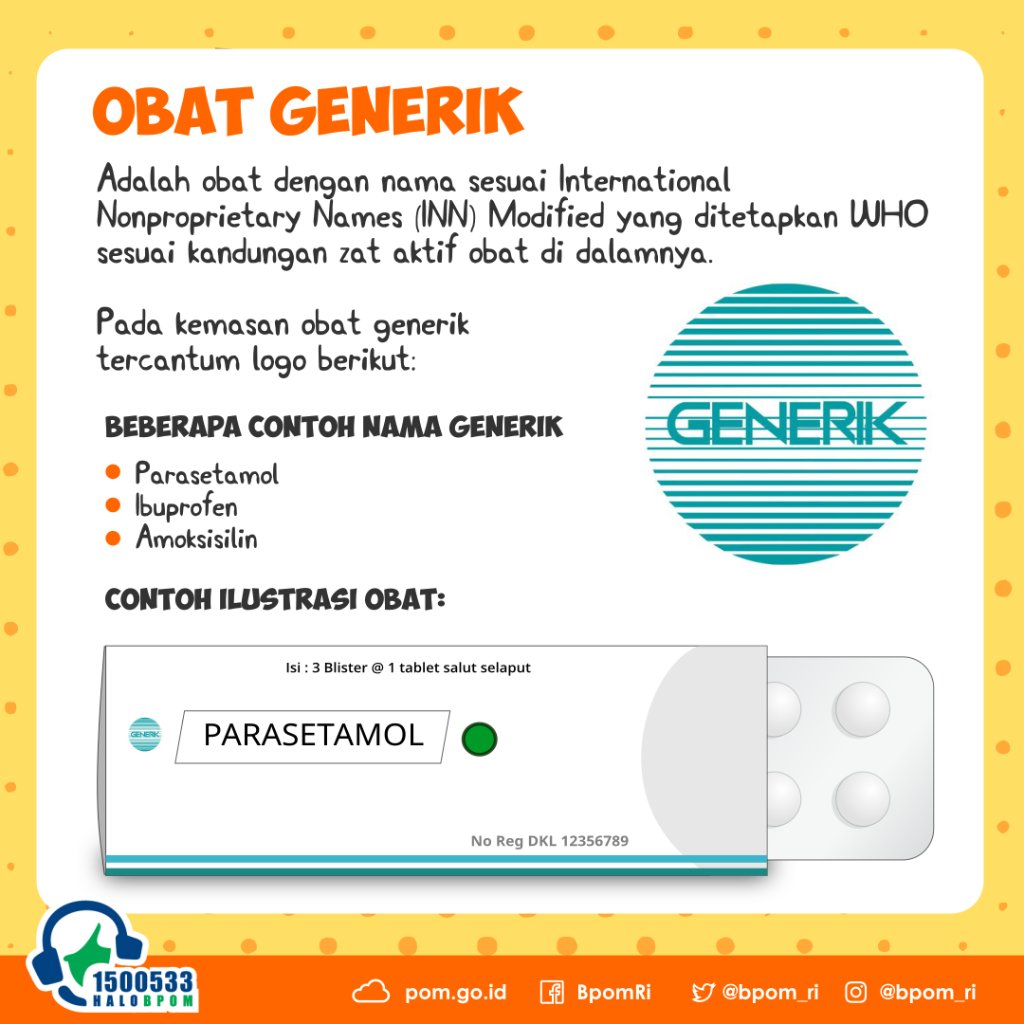 Cara Kerja Obat Generik