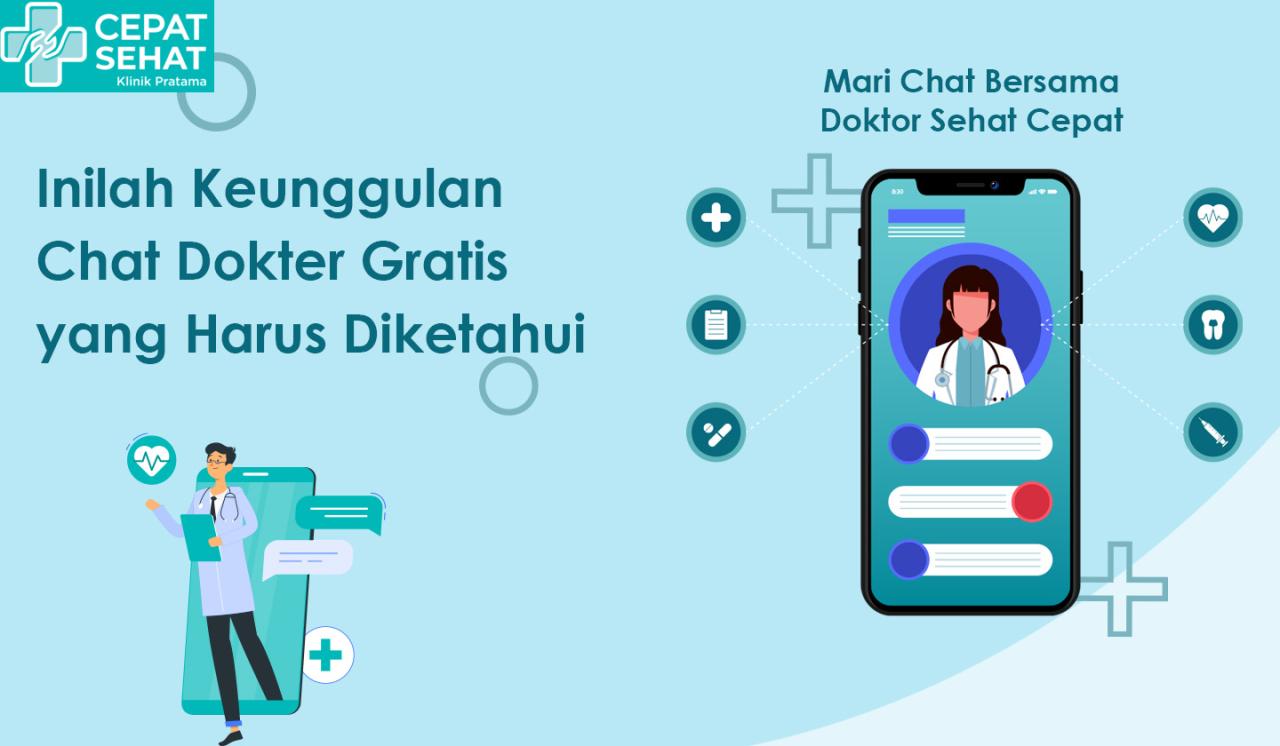 Apakah Konsultasi Dokter Bisa Dilakukan Melalui Chat